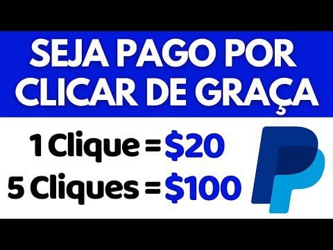 Ganhe Dinheiro No PAYPAL por cliques ($100 por 5 cliques) [Provado] Ganhar Dinheiro Online