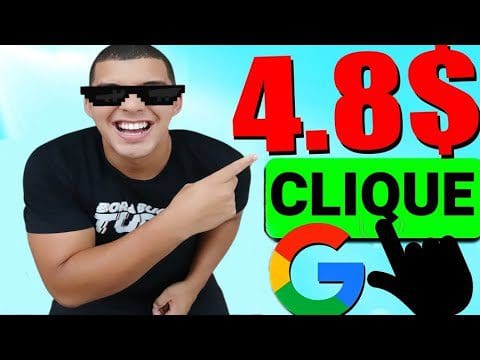 Ganhe $ 4,18 por clique do Google (Ganhe dinheiro na internet)