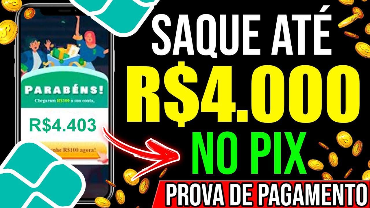 ESSE é O MELHOR APP que GANHAR DINHEIRO DE VERDADE (Pagou R$4.403) Como Ganhar Dinheiro na Internet