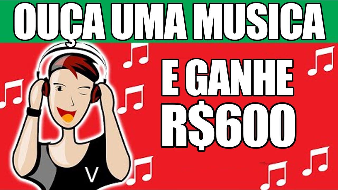 Ganhe $150 Todo Dia Ouvindo Músicas no Celular (Prova de Pagamento de R$600) Ganhar Dinheiro Online