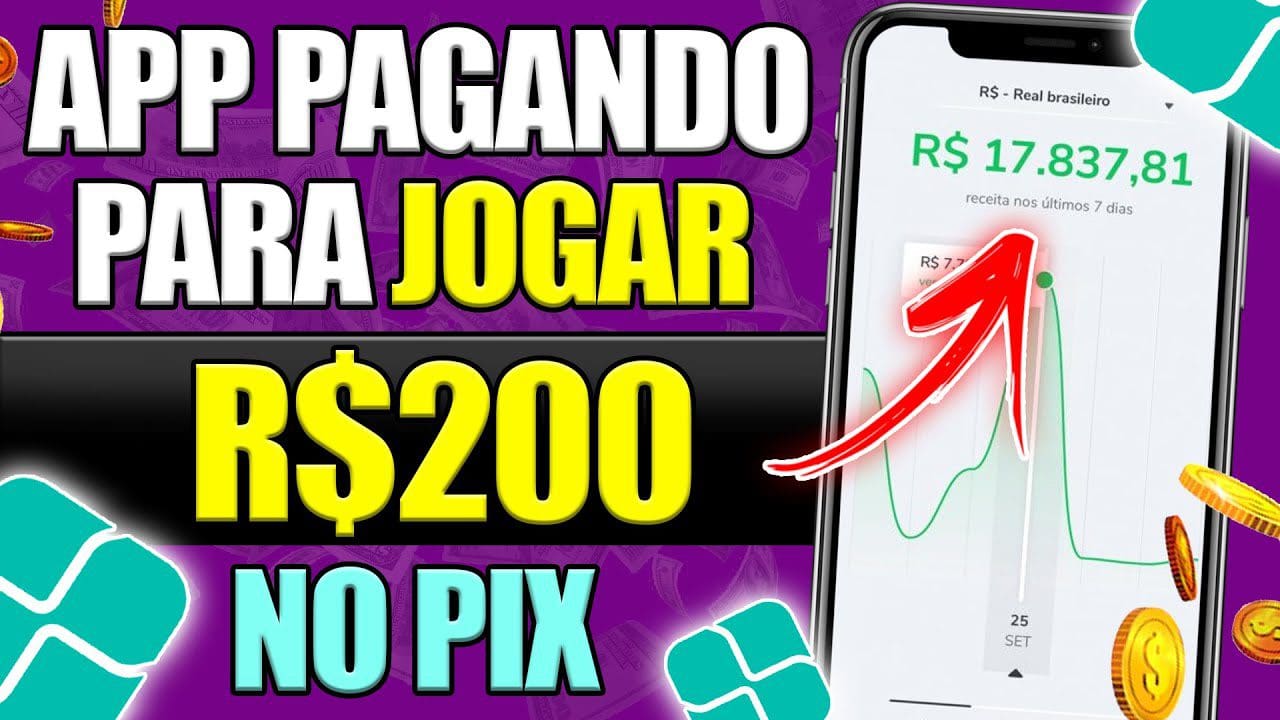 [CORRE] NOVO APP PAGANDO TODO DIA NO PIX PARA JOGAR | NÃO PRECISA INDICAR – APP PARA GANHAR DINHEIRO