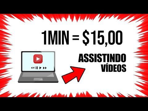 Ganhe $30.00 Por 20 Minutos Vendo Vídeos no seu Celular [PROVADO] Como Ganhar Dinheiro na Internet