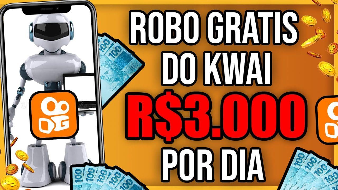 ROBÔ DISTRIBUINDO PIX de GRAÇA TODA HORA no KWAI (Pagou R$3.000) Como Ganhar Dinheiro no Kwai