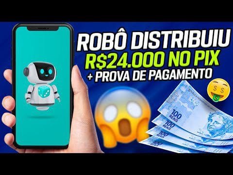 Ganhe até R$24.000 no ROBÔ de DADO que Distribuiu Dinheiro Todo Dia | Ganhe Dinheiro na internet