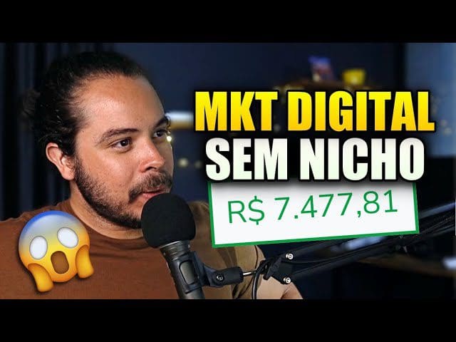 Como começar no Marketing Digital sem escolher um Nicho!