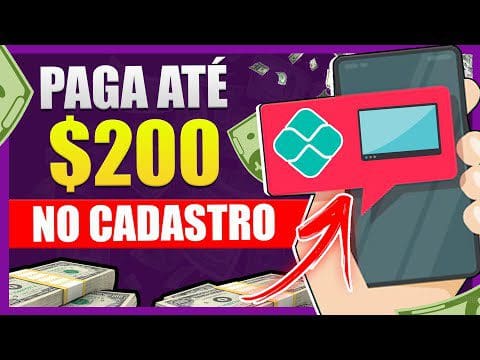 [Pagou $200] App Que Ganha Dinheiro de Verdade no CADASTRO /aplicativos que dão dinheiro de verdade