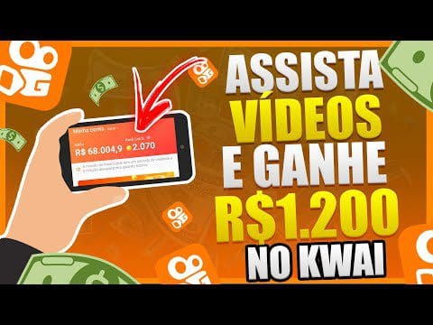 Ganhe $120.00 Por 7 Minutos Minutos no KWAI [ASSISTINDO VÍDEOS] Como Ganhar Dinheiro no Kwai