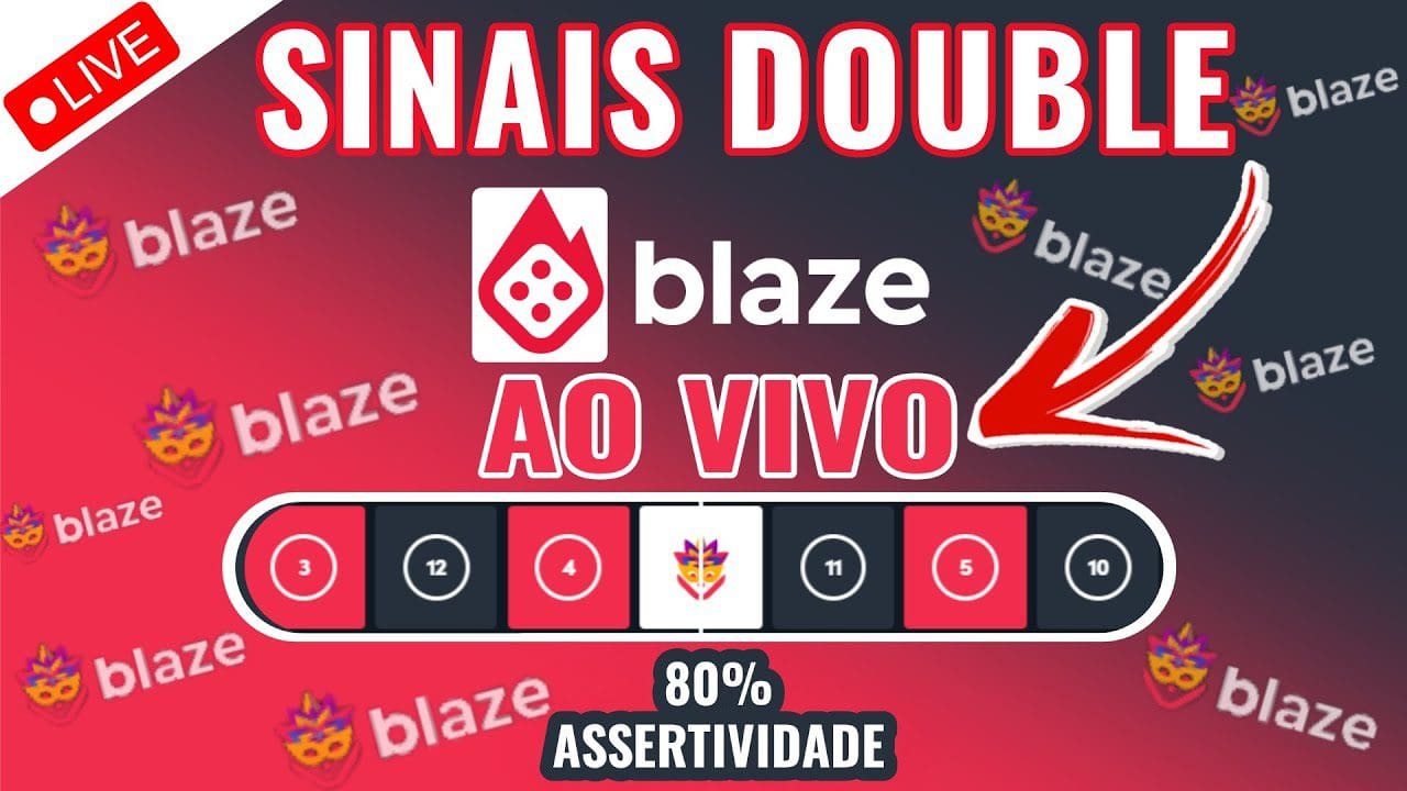 ⚪⚫🔴AO VIVO COMO PEGAR OS SINAIS GRÁTIS BLAZE DOUBLE com 80% ASSERTIVIDADE [COMPROVADO]