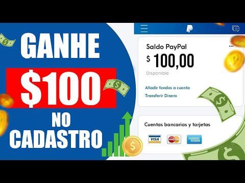 (R$100,00 REAIS NO CADASTRO) GANHE DINHEIRO NO CADASTRO VIA PIX – App Pagando no Cadastro ✅