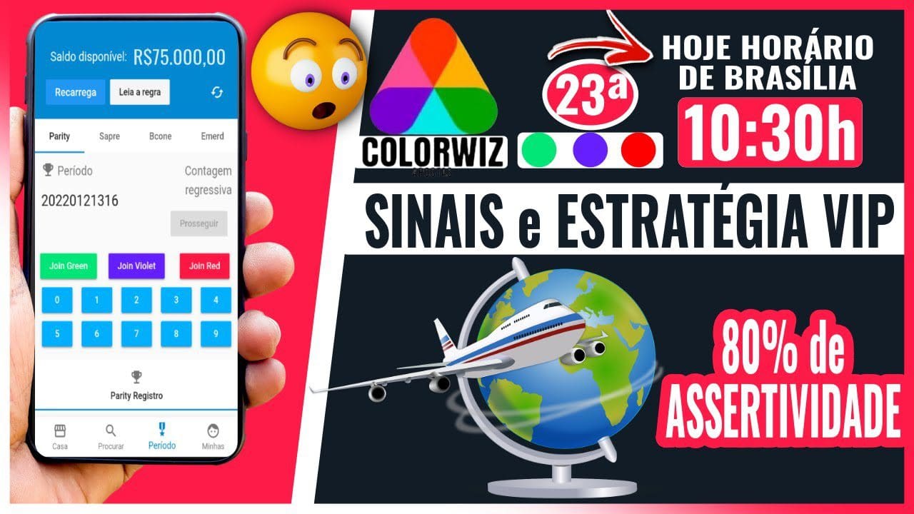 SINAIS e Estratégia VIP Aplicativo COLORWIZ (COMPROVADO) Como Ganhar Dinheiro na Internet LIVE #23