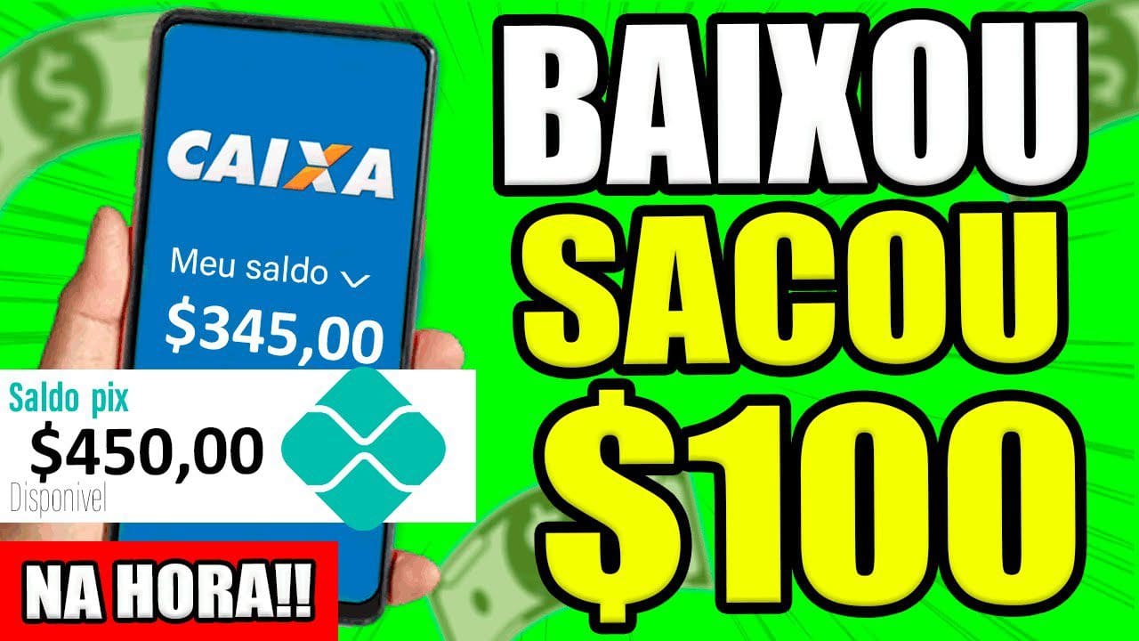 [BAIXOU SACOU] Ganhe $100 No Cadastro +$300 NA HORA e JÁ Pode Sacar/Como Ganhar Dinheiro na Internet