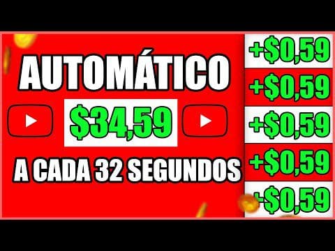 Ganhe $34,59 Para Cada Vídeo Assistido [10 Vídeos = $600] +PROVA /Como Ganhar Dinheiro na Internet