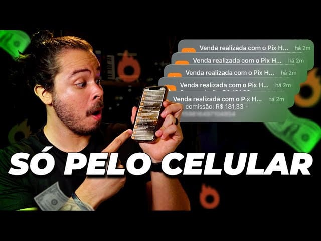 Afiliado: Como Ganhar Dinheiro apenas com o celular!