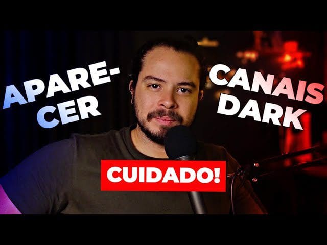 Canais Dark ou mostrar o rosto: O que é melhor? (Cuidado!)