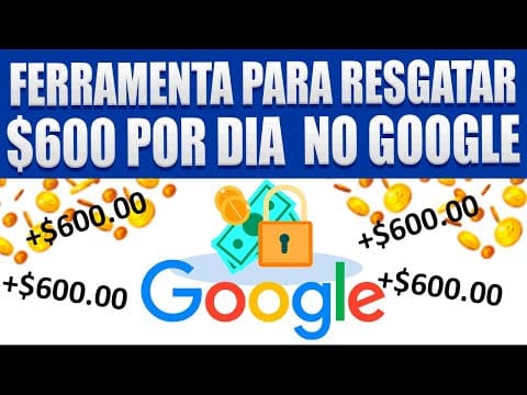 Saque $600 POR DIA Usando essa Ferramenta do GOOGLE [Prova de Pagamento] Ganhar Dinheiro Online