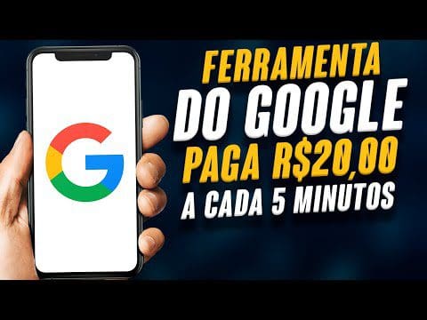 ESSA FERRAMENTA do GOOGLE para GANHAR R$20 a Cada 5 Minutos [PROVADO] Ganhar Dinheiro na Internet