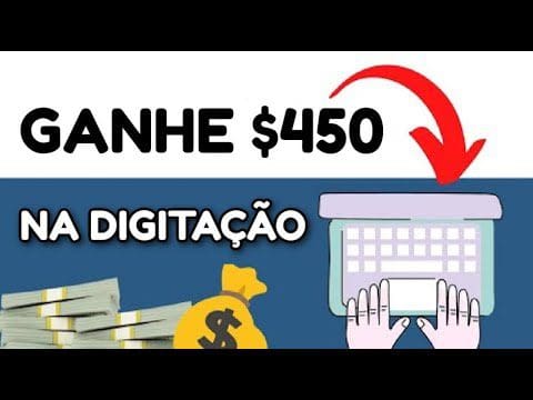 Ganhe $ 450,00 em 45 minutos apenas digitando online! (Faça dinheiro online)