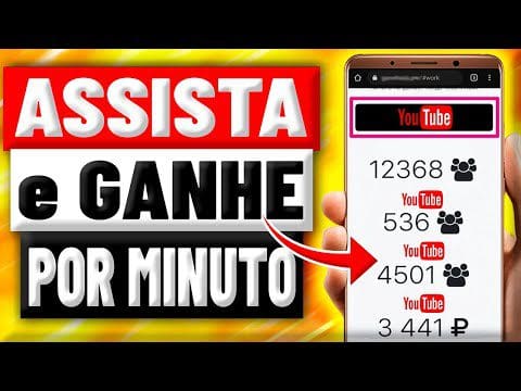 [URGENTE] R$25 Por Dia ASSISTINDO VÍDEOS (Ganhe por Minuto) Como Ganhar Dinheiro na Internet