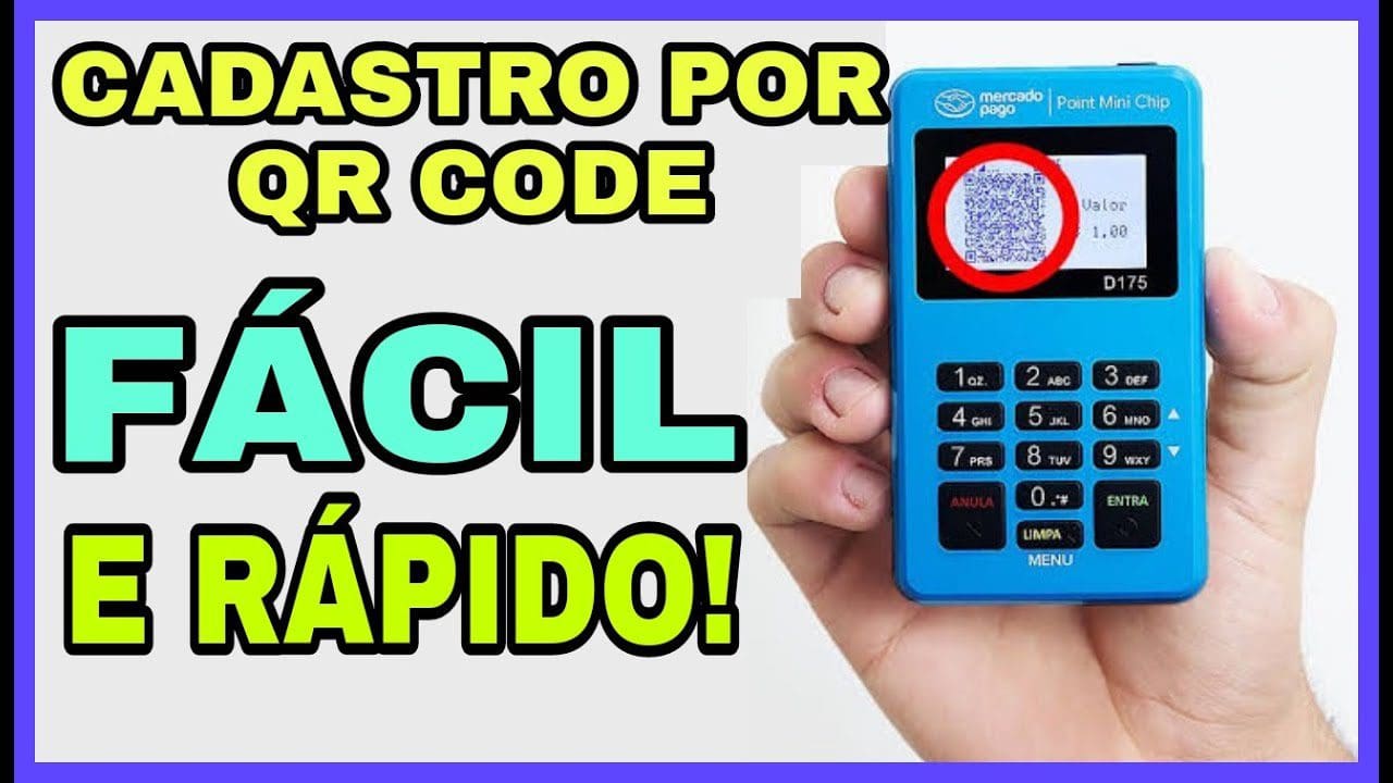 COMO CADASTRAR A POINT MINI CHIP POR QR CODE? COMO CONFIGURAR A POINT MINI CHIP POR QR CODE?