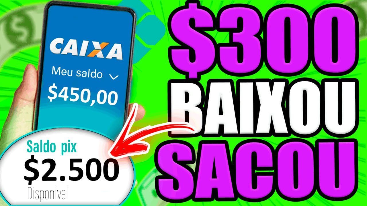 [CADASTROU GANHOU $300.00] Resgate até $2.500 na sua Conta do Banco/Como Ganhar Dinheiro na internet