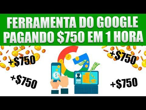 👉USE essa FERRAMENTA no GOOGLE e GANHE $720 em APENAS 1 HORA (PROVADO) Ganhar Dinheiro Online