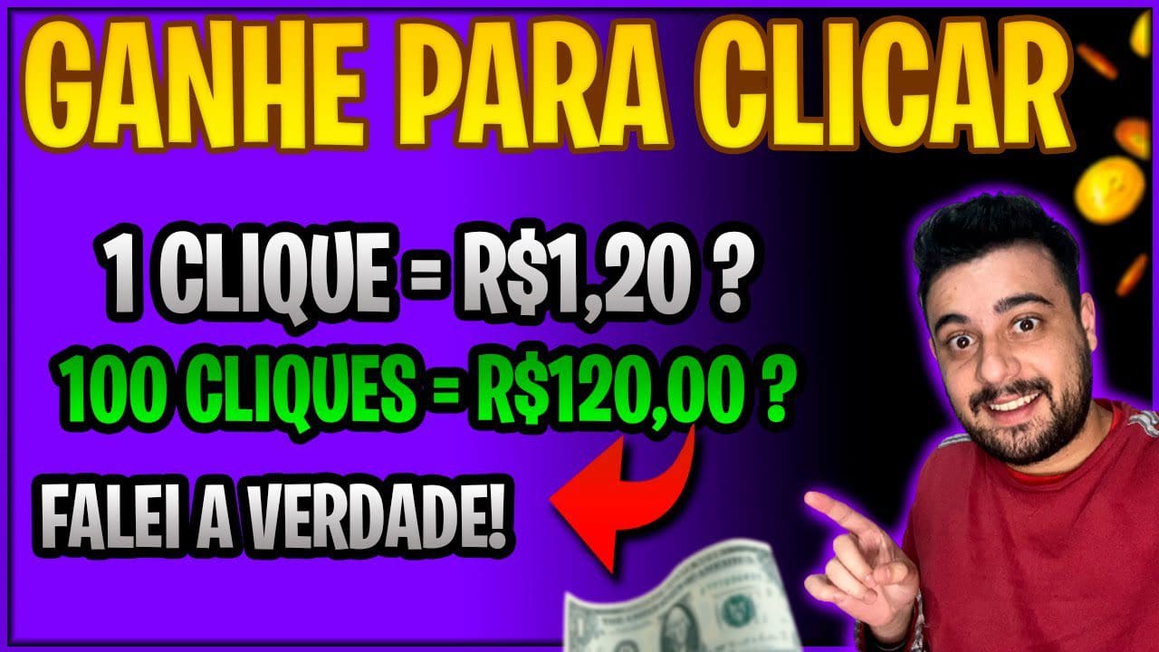 RECEBA desse SITE para clicar em ANÚNCIOS – Como Ganhar Dinheiro Clicando e Anúncios