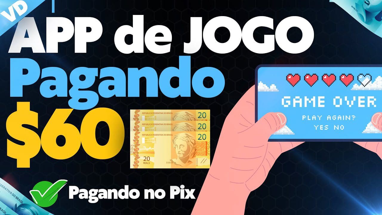 😮[RECEBA $1,49] APP de JOGO que GANHA DINHEIRO de VERDADE PAGANDO RÁPIDO no PIX/APP PAGA na HORA ✅