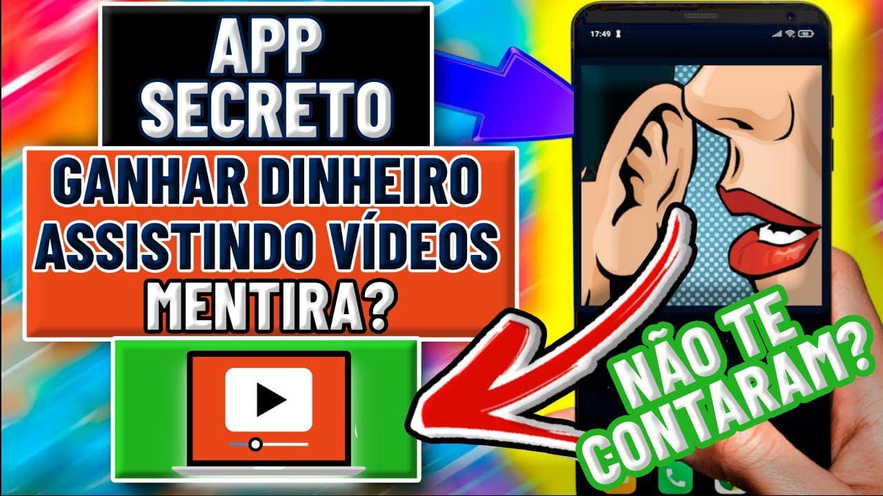 APP SECRETO: COMO GANHAR DINHEIRO ASSISTINDO VIDEOS NO YOUTUBE (MENTIRA?)