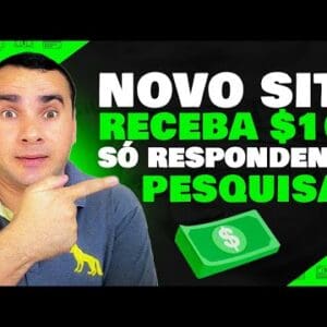 [URGENTE]NOVO SITE para Você GANHAR DINHEIRO $103,00 SÓ RESPONDENDO PESQUISAS ONLINE|Ganhar dinheiro