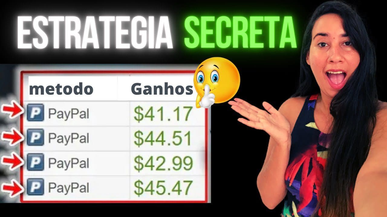 Estratégia SECRETA R$ 87,00 POR HORA – como ganhar dinheiro online