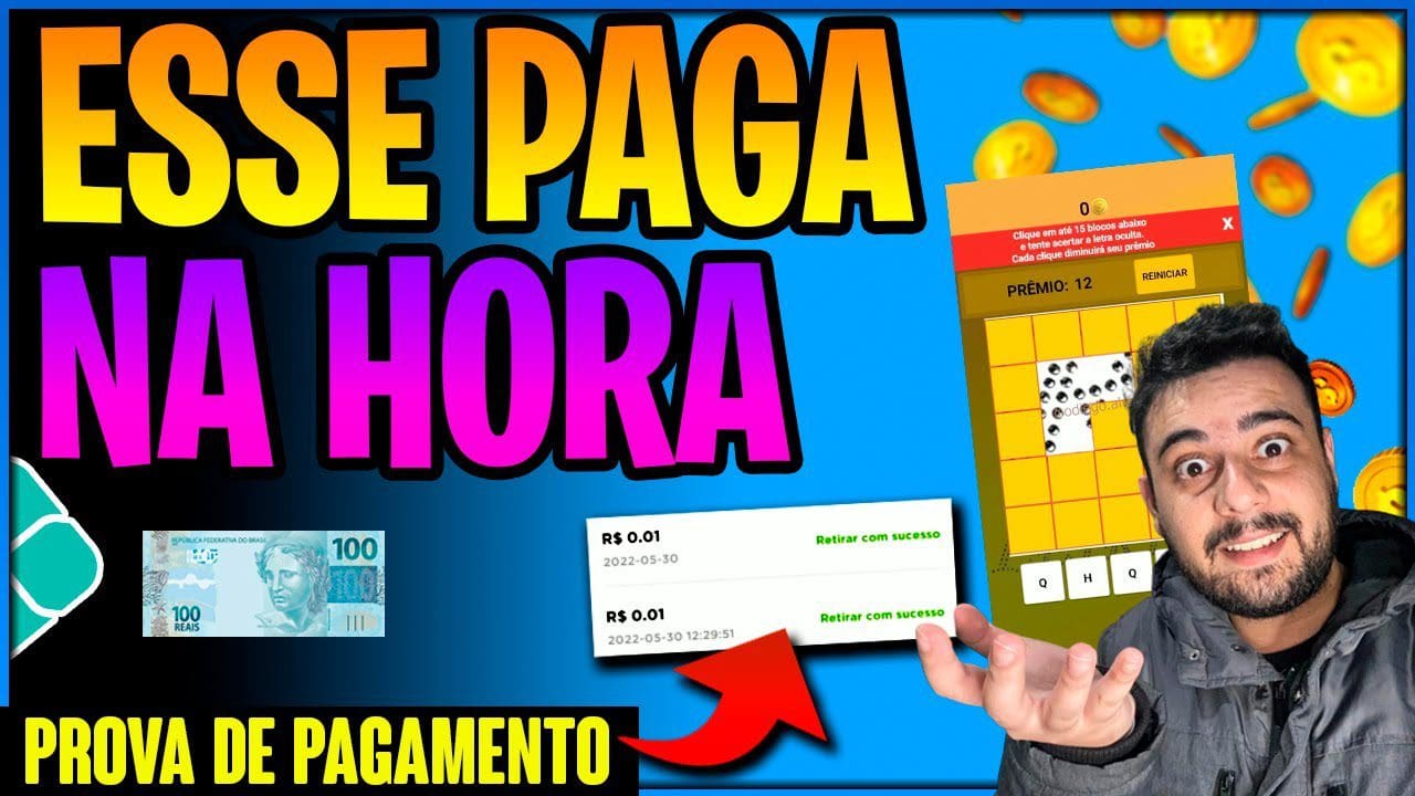 [RECEBA EM 29 SEGUNDOS] NOVO APP de JOGO para GANHAR DINHEIRO (Prova de Pagamento)