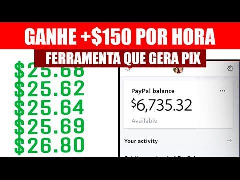 Ganhe +$150 Por Hora – FERRAMENTA do GOOGLE que GERA PIX e DÓLAR AUTOMÁTICO – Ganhar Dinheiro Online