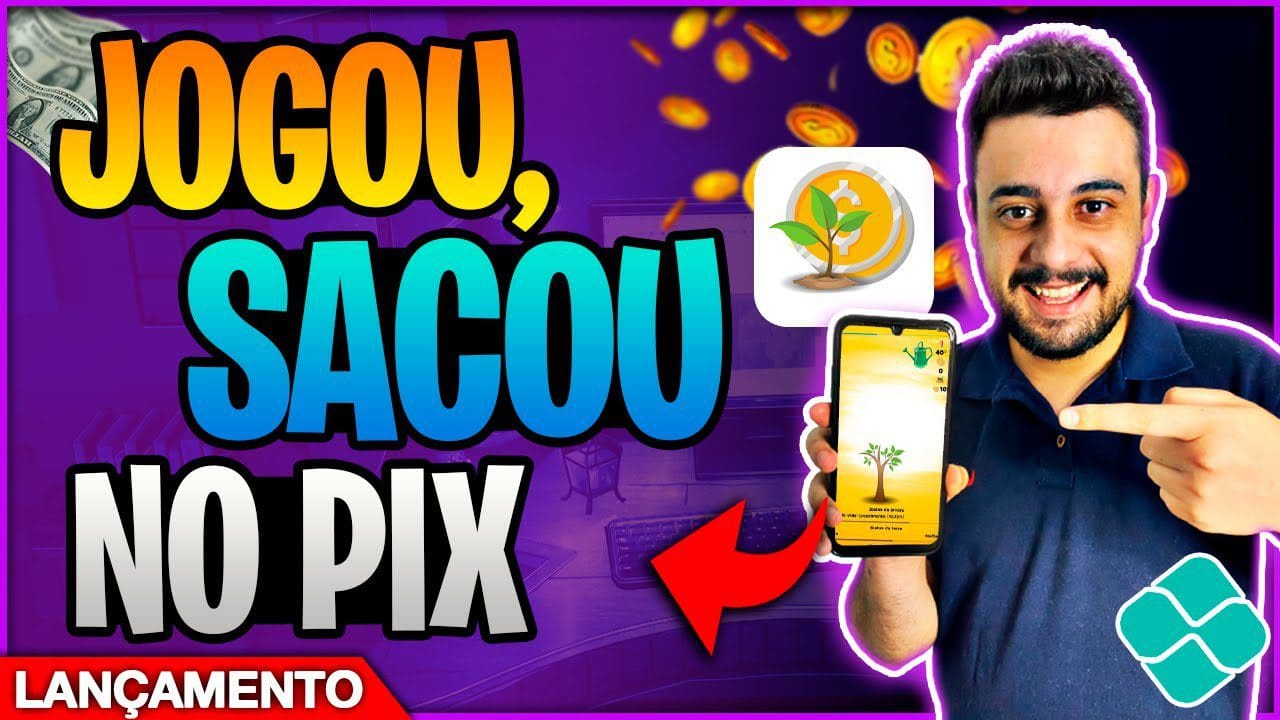 GANHE DINHEIRO REGANDO PLANTA! NOVO APP de JOGO para GANHAR DINHEIRO de VERDADE