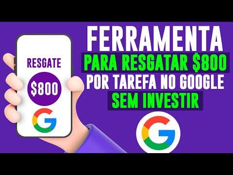 ESSA FERRAMENTA do GOOGLE PAGA $750-TAREFA (SEM INVESTIR NADA) Ganhar Dinheiro na Internet