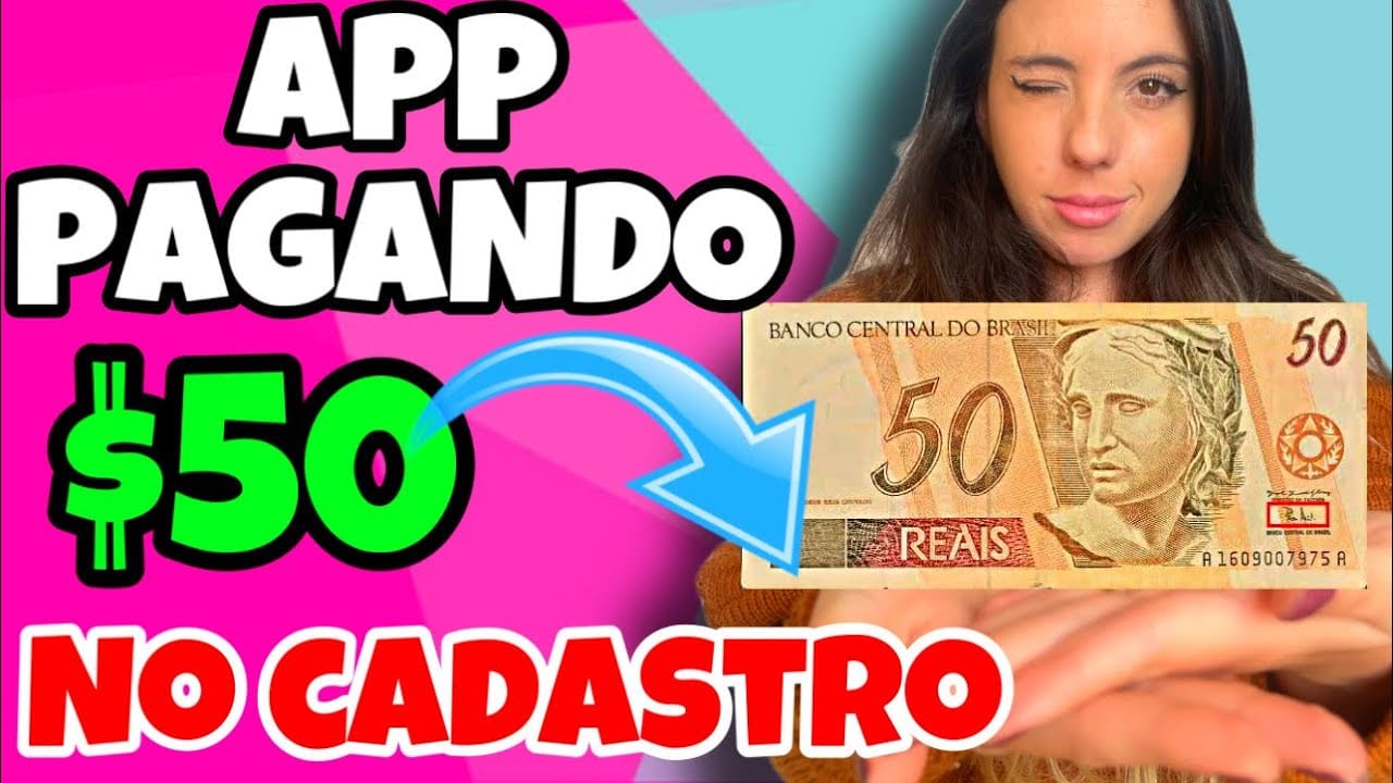 PAGA R$50 NO CADASTRO – Como Ganhar Dinheiro Na Internet 2022