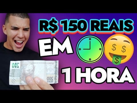 RECEBA AINDA HOJE (R$150 REAIS) – GANHAR DINHEIRO DE VERDADE 2022