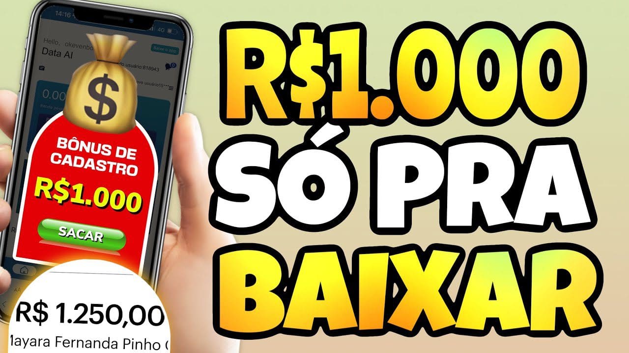 🔴SUPER URGENTE! GANHE R$1.000 REAIS NO SEU PIX E SAQUE AGORA 100% DE GRAÇA