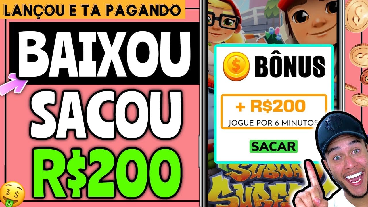 URGENTE! BAIXE esse APP e SAQUE R$200 na HORA e RECEBA em 1.43 SEGUNDOS