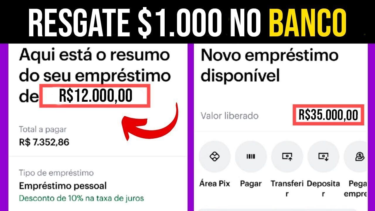 FAÇA ISSO E RESGATE $1.000 NO BANCO QUANDO QUISER [Como Ganhar Dinheiro] Ganhar Dinheiro Online