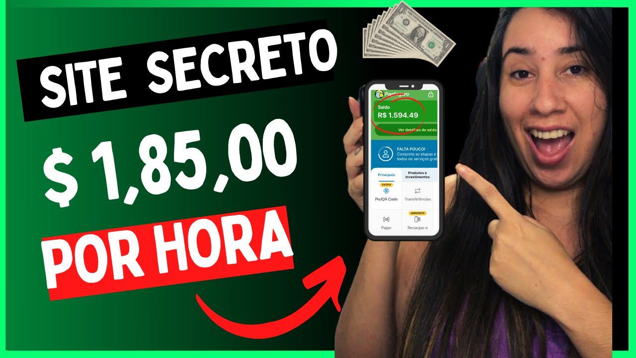 🚨Ganhe R$ 185,00 POR HORA com essa estratégia NOVA – como ganhar dinheiro na internet