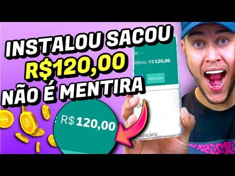 [BAIXOU SACOU] ✅ Ganhe R$120 No Cadastro e Pode Sacar Na Hora Sem Pegadinha CORREEEE