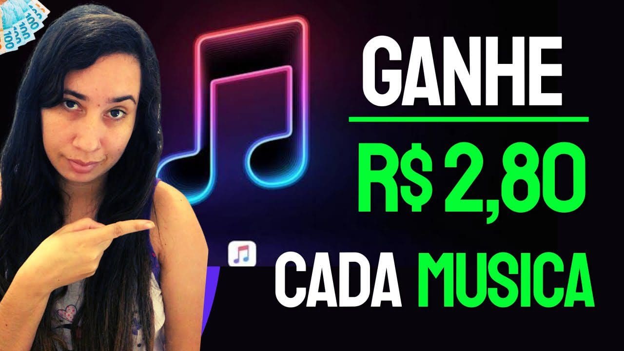 🤑Ganhe a cada 20 minutos – 1 música = 2,80 / 20 músicas = 100,00 (ganhar dinheiro online)