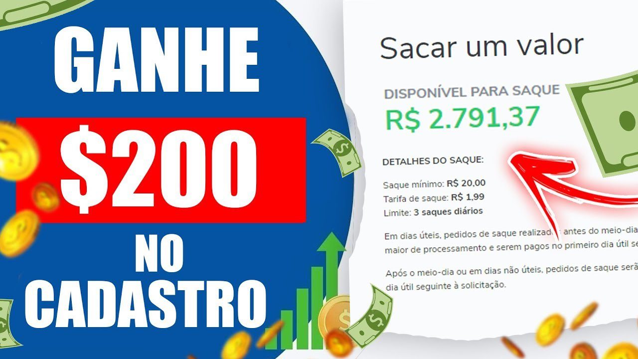 🤑[Cadastre e Ganhe R$400 NA HORA] APLICATIVO PAGANDO NO CADASTRO ✅ App Pagando por Cadastro 2022