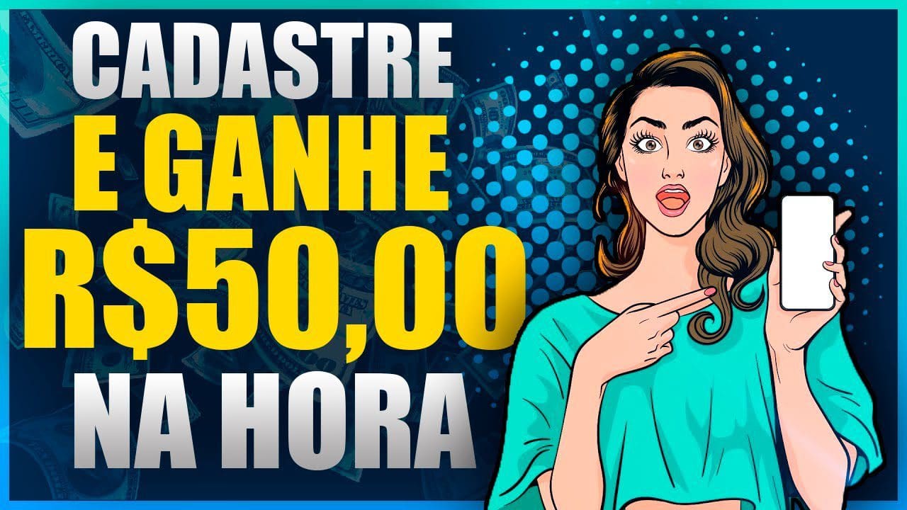 🤑[Cadastre e Ganhe R$50,00 NA HORA] APLICATIVO PAGANDO NO CADASTRO ✅ App Pagando por Cadastro 2022