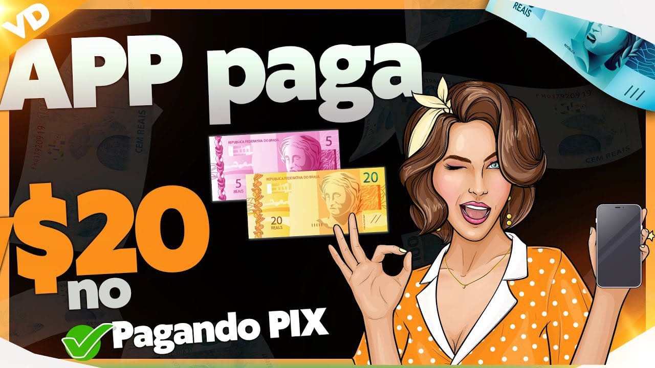 [RECEBA EM 25 SEGUNDOS] APP que GANHA DINHEIRO de VERDADE e PAGA no PIX – App que Ganha Dinheiro