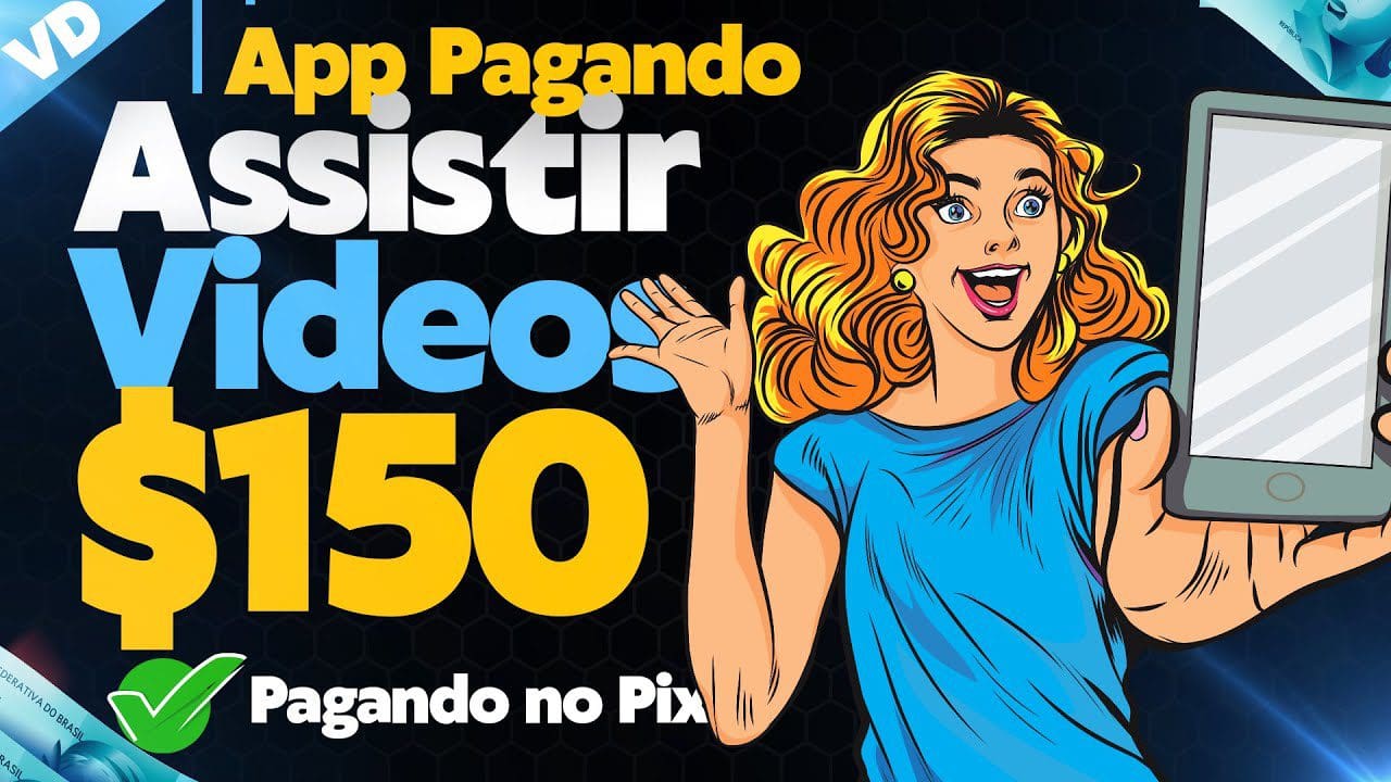 [PAGOU $150]  Melhor APP para GANHAR DINHEIRO ASSITINDO VIDEOS – Aplicativo para Ganhar Dinheiro ✅