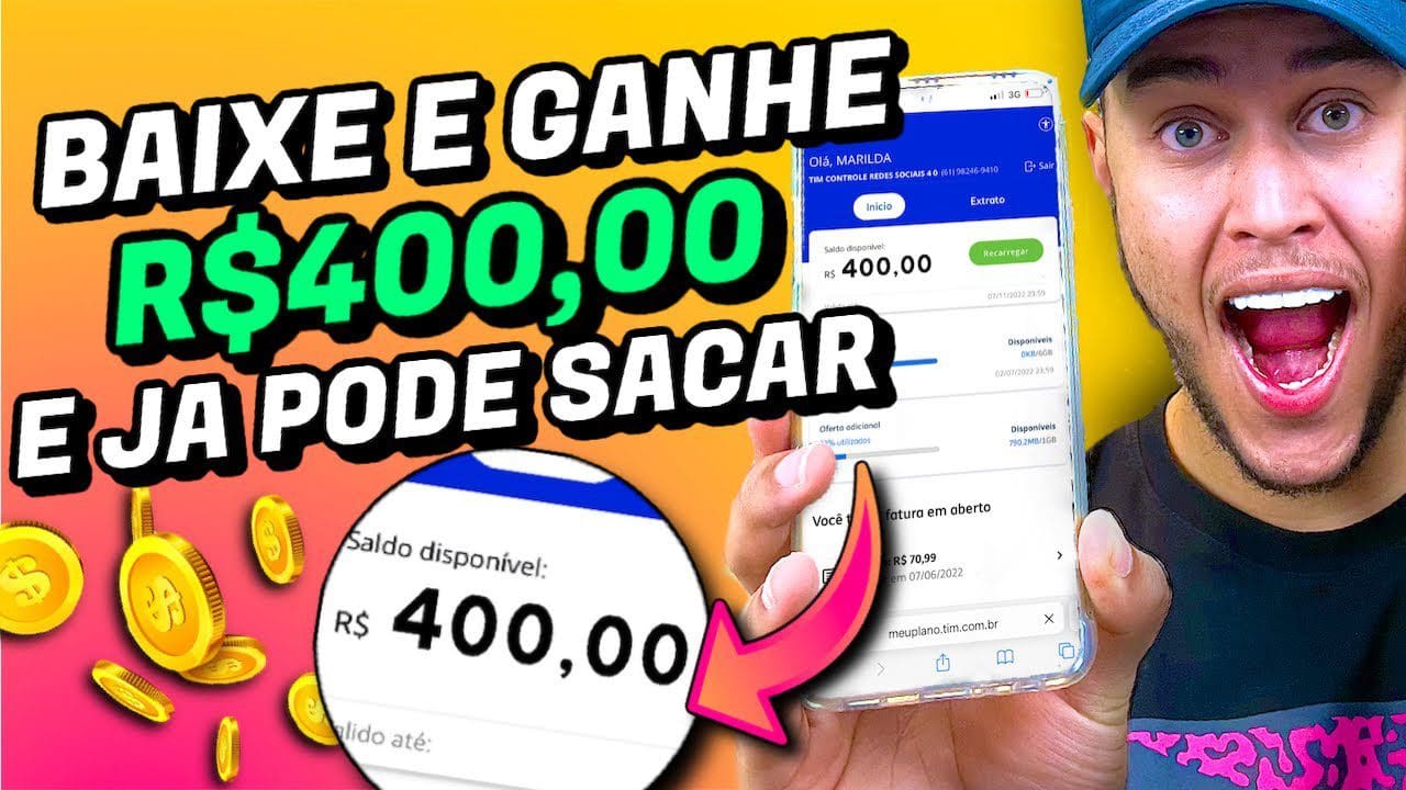 🤑[Baixe e Ganhe R$400] Único App Que Paga de Verdade No Pix ✅ Saque R$400