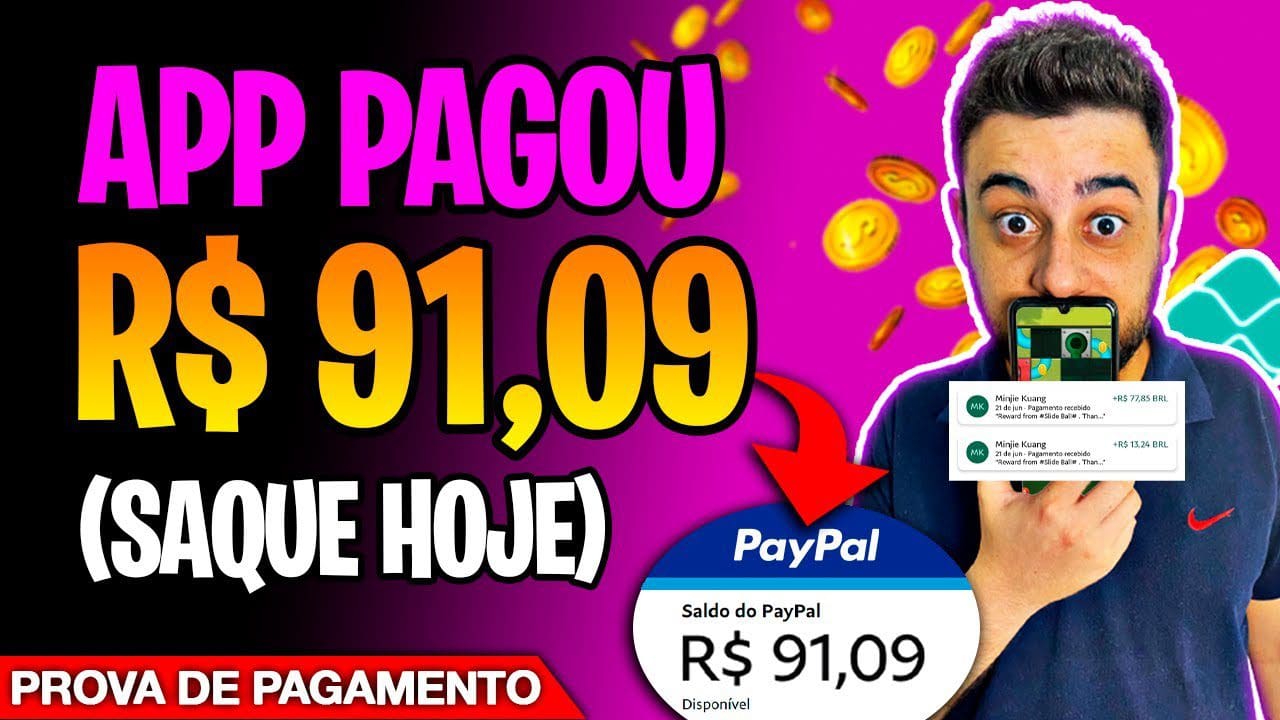 [BOMBA] SUPER APP de JOGO que GANHA DINHEIRO de VERDADE PAGANDO RÁPIDO (Prova de Pagamento)