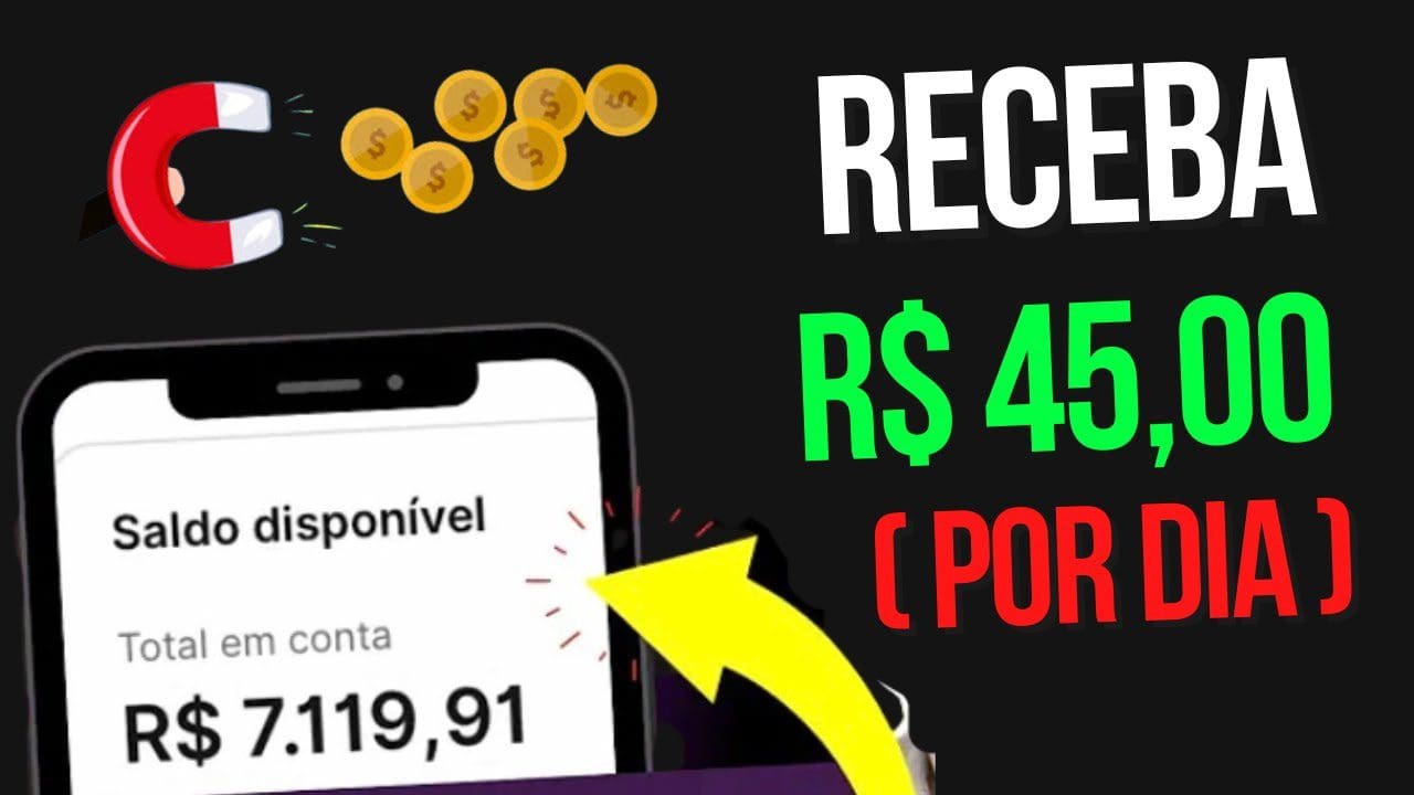 🤑Ganhe R$ 45,00 por dia dando a sua opinião usando o celular (dinheiro on-line)