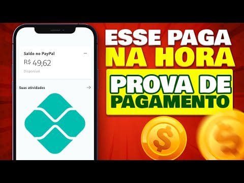 [RECEBA EM 25 SEGUNDOS] LANÇAMENTO APP de JOGO para GANHAR DINHEIRO (Prova de Pagamento)